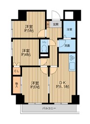 アビタシオンクレールの物件間取画像